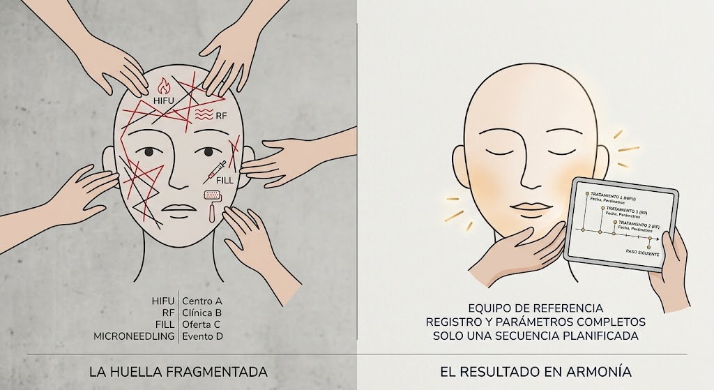 Una cara, una sola historia