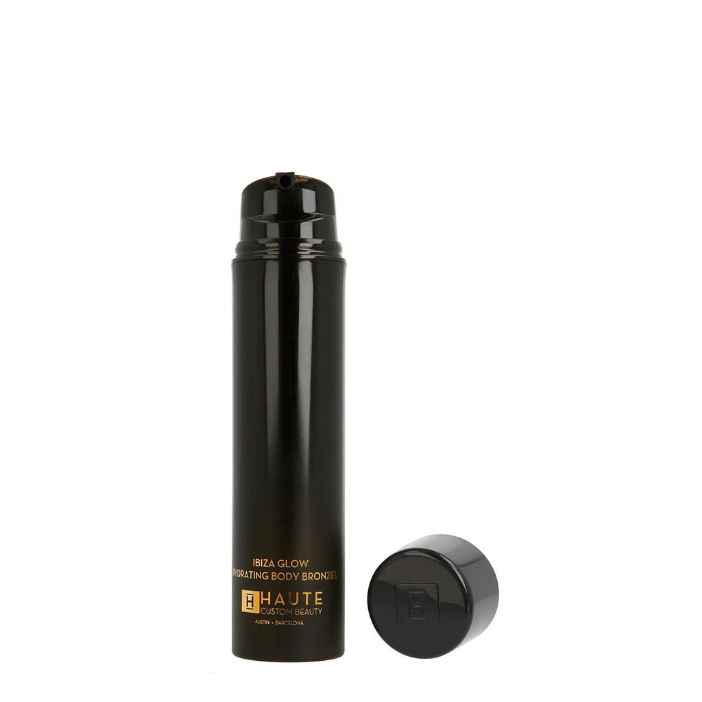 Ibiza Glow Hydrating Bronzer de la marca HAUTE CUSTOM BEAUTY: Producto Abierto